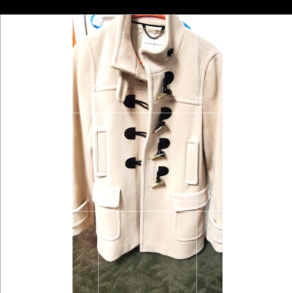 Banana republic womens peacoat